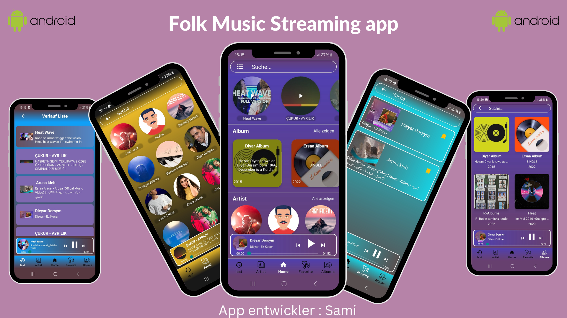 Folk Music App
