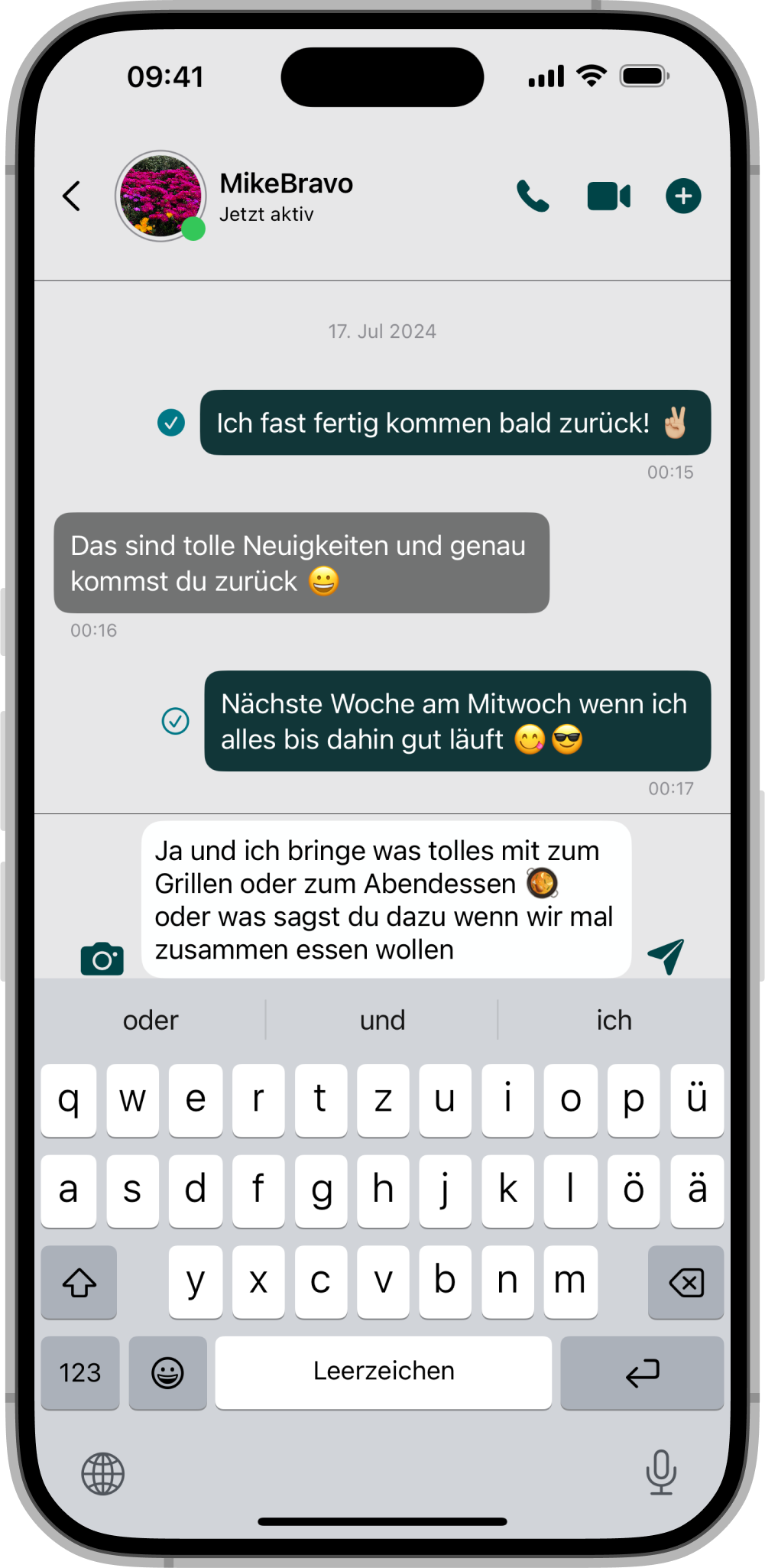 Chigoo Chat App Light Bild 4
